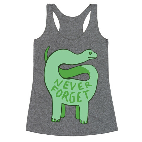 Never Forget Racerback Tank Top