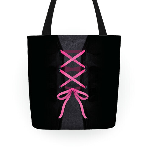 Laced up Corset Tote