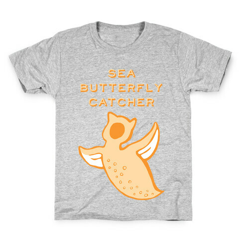 Sea Butterfly Catcher Kids T-Shirt