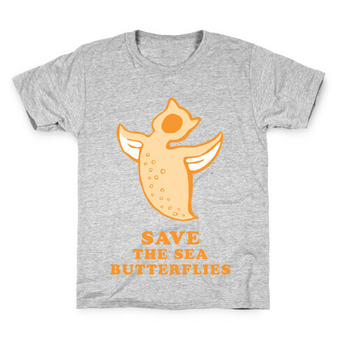 Save The Sea Butterflies Kids T-Shirt
