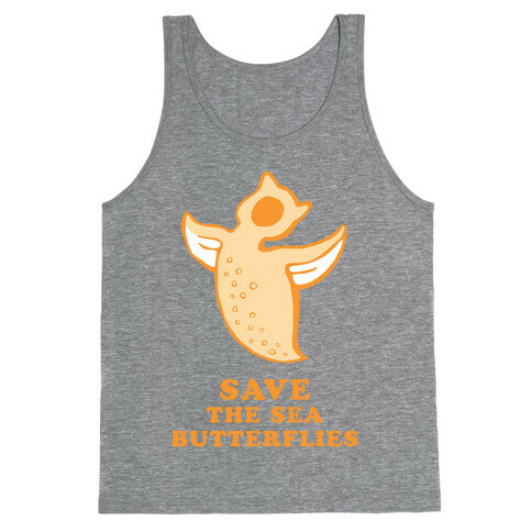 Save The Sea Butterflies Tank Top