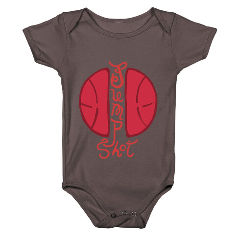 Basketball Jump Shot Baby One-Piece