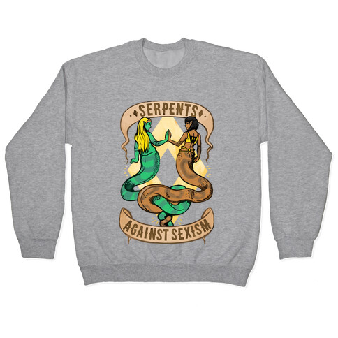 Serpents Against Sexism Pullover