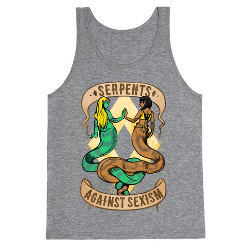 Serpents Against Sexism Tank Top