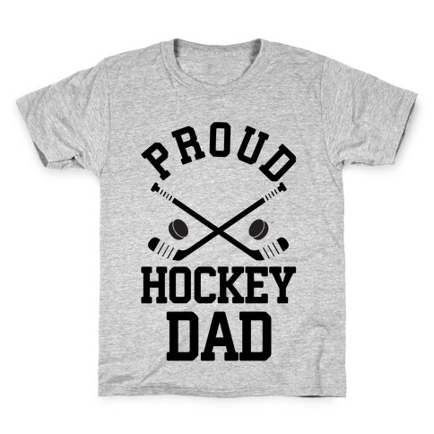 Proud Hockey Dad Kids T-Shirt