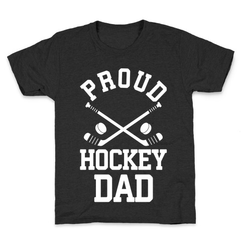 Proud Hockey Dad Kids T-Shirt