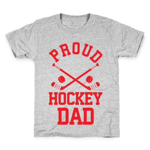 Proud Hockey Dad Kids T-Shirt