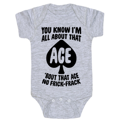 All About That Ace Baby One-Piece