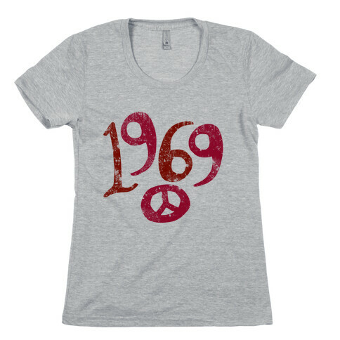 1969 Woodstock (Vintage) Womens T-Shirt