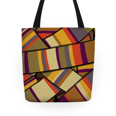 Doctor Who Scarf Pattern Tote