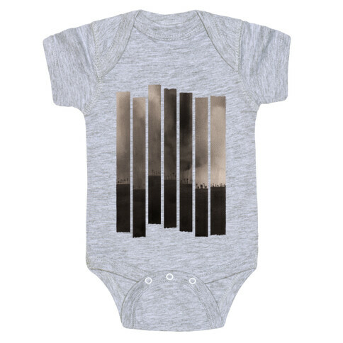 Ghostly Landscape Baby One-Piece