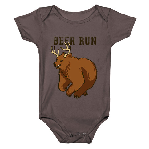 Beer Run Baby One-Piece