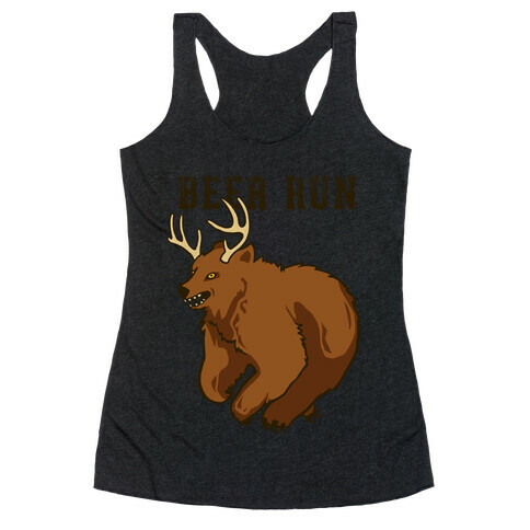 Beer Run Racerback Tank Top