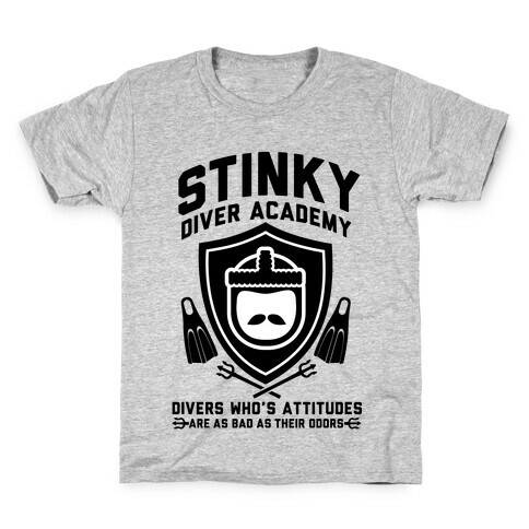 Stinky Diver Academy Kids T-Shirt
