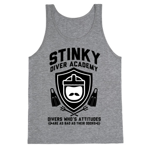 Stinky Diver Academy Tank Top