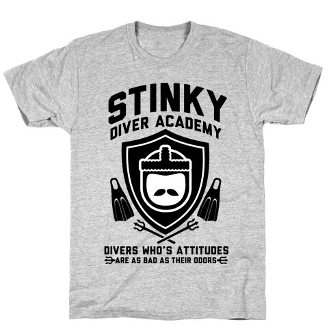 Stinky Diver Academy T-Shirt