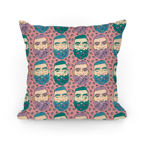 Boys With Beards Pillow