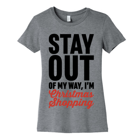 Christmas Shopping Womens T-Shirt