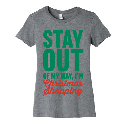 Christmas Shopping Womens T-Shirt