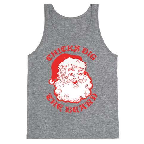 Santa Chicks Dig the Beard Tank Top