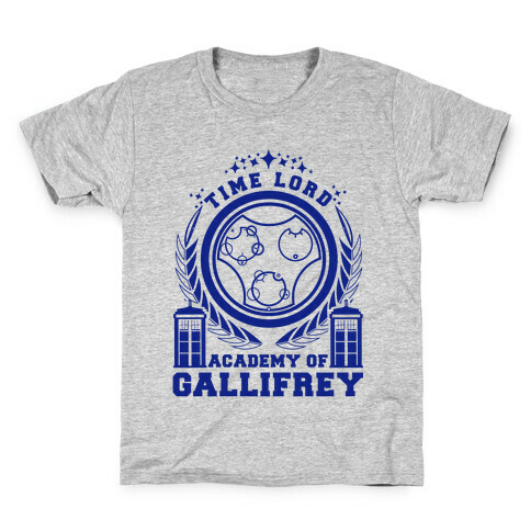 Time Lord Academy of Gallifrey Kids T-Shirt