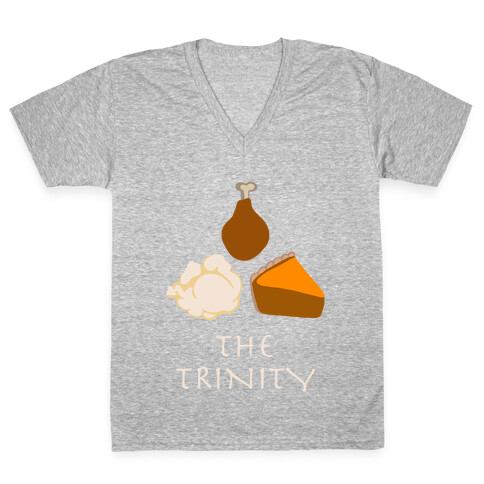 The Thanksgiving Trinity V-Neck Tee Shirt