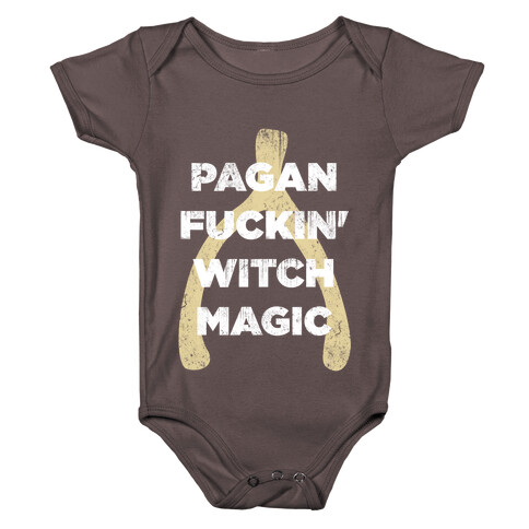 Wishbones are WITCH MAGIC Baby One-Piece