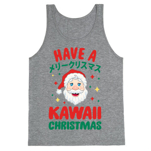 Have a Kawaii Christmas Tank Top