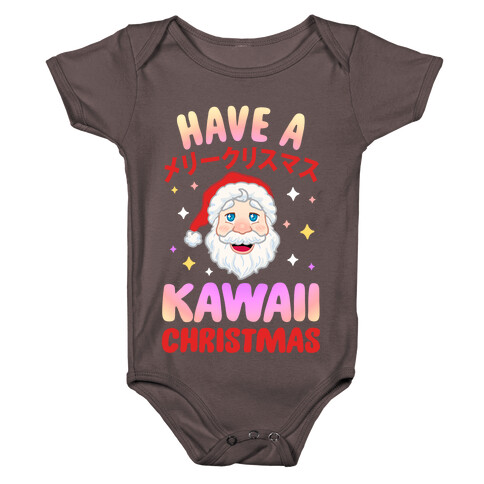 Have a Kawaii Christmas Baby One-Piece