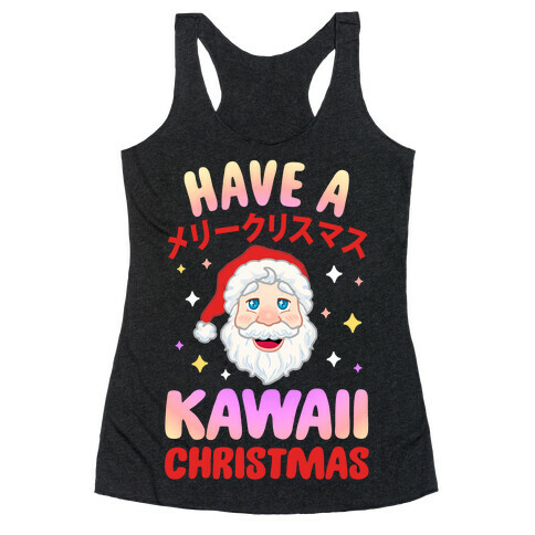 Have a Kawaii Christmas Racerback Tank Top