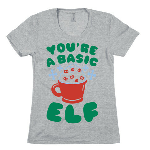 Basic Elf Womens T-Shirt