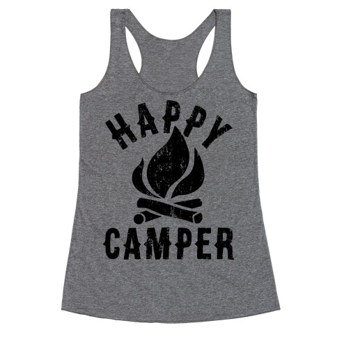 Happy Camper Racerback Tank Top