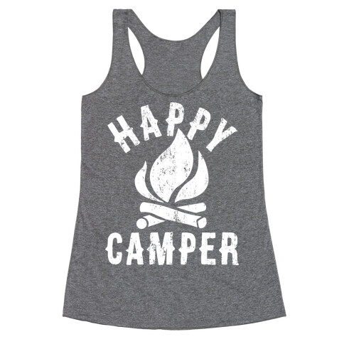 Happy Camper Racerback Tank Top