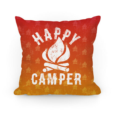 Happy Camper Pillow Pillow