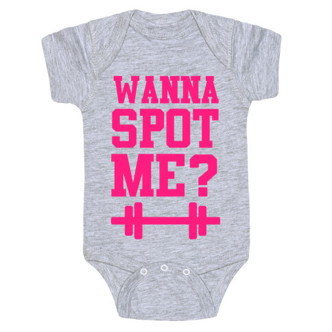 Wanna Spot Me? Baby One-Piece