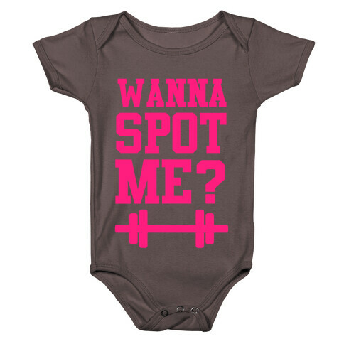 Wanna Spot Me? Baby One-Piece