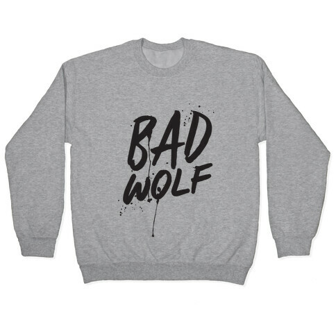 Doctor Who Bad Wolf Pullover