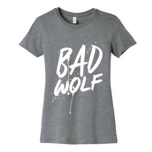 Doctor Who Bad Wolf Womens T-Shirt