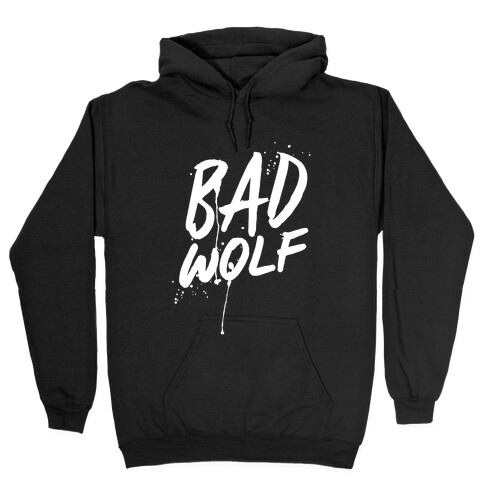 Doctor Who Bad Wolf Hooded Sweatshirt