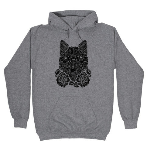 Seven Eyed Fox Hooded Sweatshirt