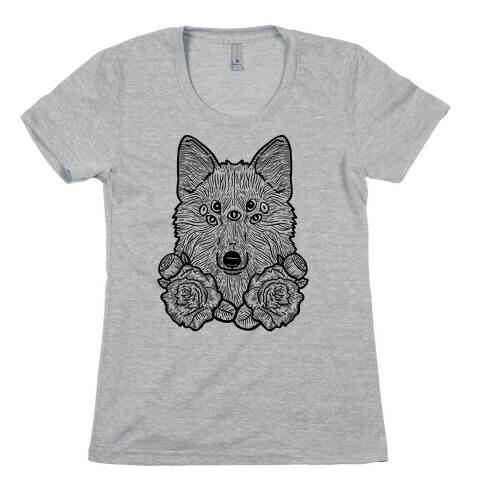 Seven Eyed Fox Womens T-Shirt