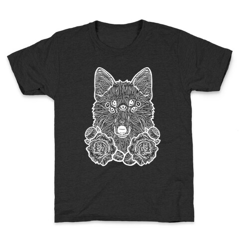 Seven Eyed Fox Kids T-Shirt