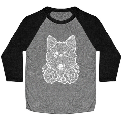 Seven Eyed Fox Baseball Tee