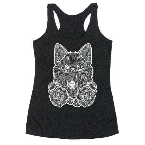 Seven Eyed Fox Racerback Tank Top