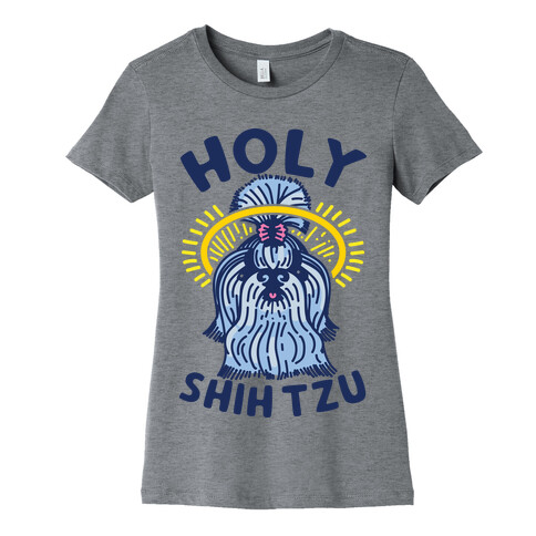 Holy Shih Tzu Womens T-Shirt