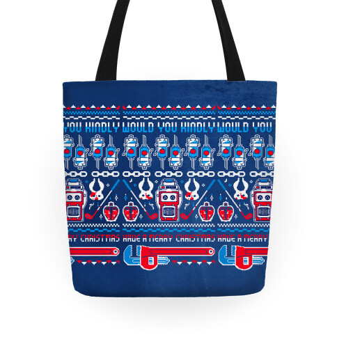 WOULD YOU KINDLY HAVE A MERRY CHRISTMAS Tote