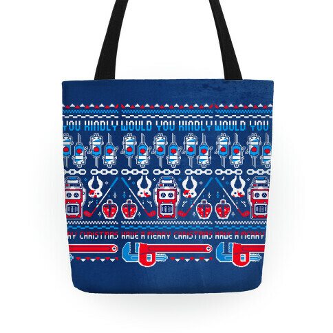 WOULD YOU KINDLY HAVE A MERRY CHRISTMAS Tote