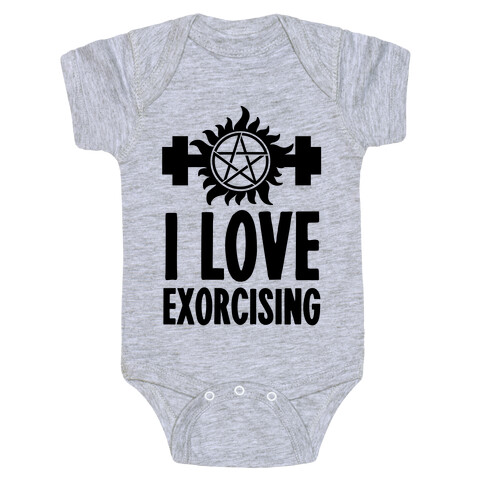 I Love Exorcising Baby One-Piece