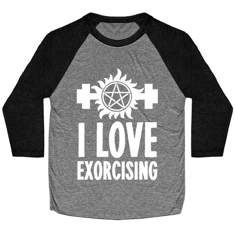 I Love Exorcising Baseball Tee