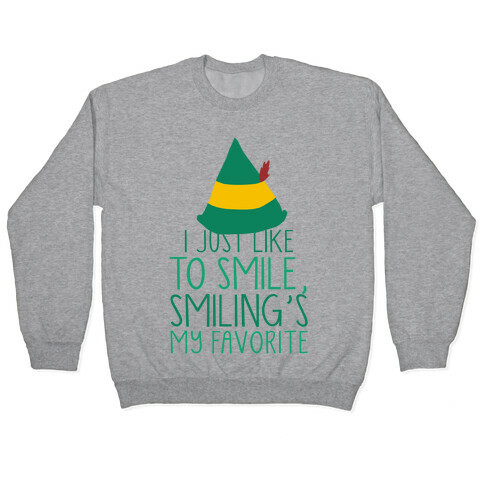 Smiling's My Favorite Pullover